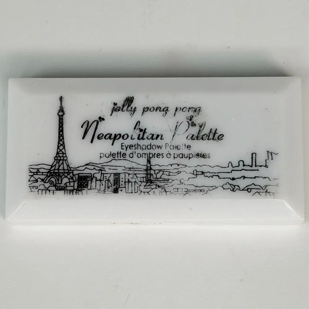 Jelly Pong Pong Neapolitan Eyeshadow Trio Palette Neutrals Travel .11 oz 3g New